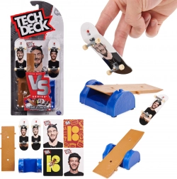 Set za fingerboard TECH DECK VS Series Plan B – 2 mini skejta s preprekom