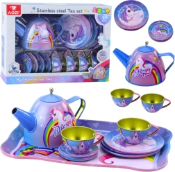 Metal Tea Set for Kids – Unicorn