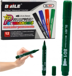 trajni vodootporni zeleni marker 2,5–4,5 mm