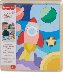 Drvene puzzle Fisher-Price svemir 42 dijela