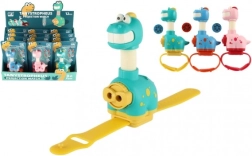 Narukvica projektor dinosaur za djecu, plastika, 11 cm, 3 boje