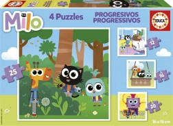 Educa Puzzle Milo 4 u 1