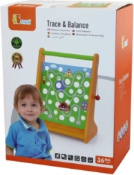 Drveno labirint s autićem