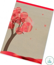 Linirani bilježnički blok A5 PAPÍRNY BRNO, 50 listova