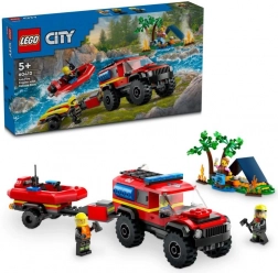 Lego City terensko vatrogasno vozilo s spasilačkim čamcem
