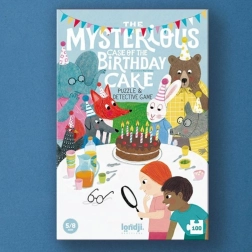 Detektivska slagalica 100 dijelova LONDJI – Tko je pojeo rođendansku tortu?