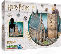 Wrebbit 3D puzzle Harry Potter: Velika dvorana Hogwarts 850 dijelova