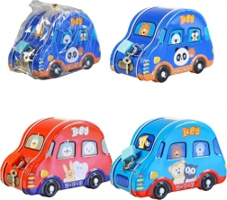 Kasica u obliku auta za djecu