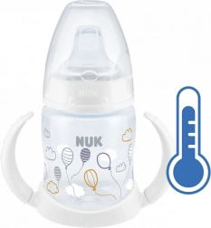 Trenažna bočica za dojenčad s kontrolom temperature 150 ml bijela NUK