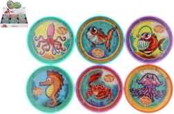 Kuglični labirint Morski svijet – džepna balansirajuća igra (miks motiva)