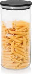 Staklena posuda za rasute namirnice s poklopcem i brtvom 980 ml ORION