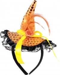 Traka za kosu s mini čarobnjačkim šeširićem