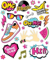 Glačalne naljepnice OMG – veliki arak 20 × 30 cm