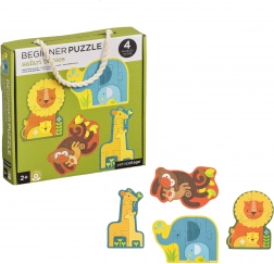 Petit Collage Prve Puzzle Mladunci Safarija