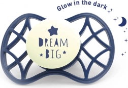 Ortodontska duda 6m+ koja svijetli u mraku Blue Moon