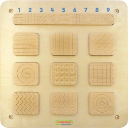 Masterkidz senzorna zidna ploča – prepoznavanje tekstura