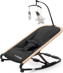 dječja ljuljačka-ležaljka New Baby Snuggle crna