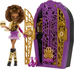 Lutka MONSTER HIGH Strašna tajna Clawdeen Wolf s tajnim ormarom i dodacima