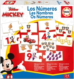 Educa puzzle Mickey i prijatelji – brojanje 10×4 dijelova