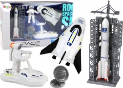 Svemirska misija Svemirski set Raketa Astronaut Svemirski brod 5 ele