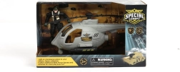 Vojni helikopter s figuricom i dodacima