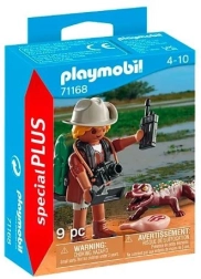 Playmobil Special Plus istraživač s mladim kajmanom