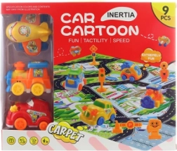 Set tepih s cestama i autići