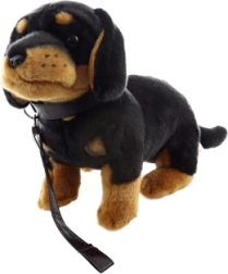 Plišani Jazavčar s Povodcem 27 cm Eco-friendly