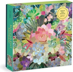 Puzzle GALISON mozaik sa sukulentima 500 dijelova