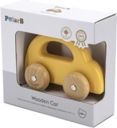 Drveni auto za guranje VIGA PolarB žute boje