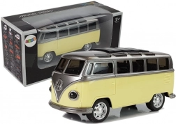 Autobus na navijanje sa svjetlima i zvukovima – žuti