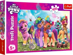 Puzzle Trefl My Little Pony Zabavni poniji 100 dijelova