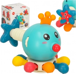 Senzorna igračka i grizalo za dojenčad hobotnica Bibi-Inn plava