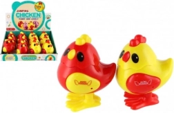 Skakajuće plastično piliće na navijanje 7 × 9 cm, 2 boje