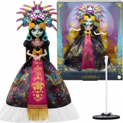 Monster High kolekcionarska lutka Skelita Calaveras Dia de Muertos Skullector