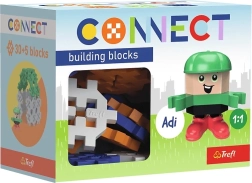 Konstrukcijski set Connect Pocket Boy Adi – kreativne kockice za djecu
