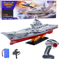 RC nosač zrakoplova 1:438 sa svjetlima, 30 km/h