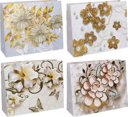 Poklon-vrećica od papira L 38 × 32 × 12 cm – cjelogodišnji motivi