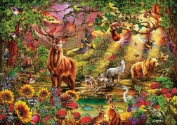 Puzzle od 1000 dijelova ART PUZZLE čarobna šuma