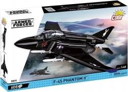 Konstruktorski set COBI F-4S Phantom II Black Bunny – 608 dijelova