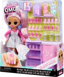 L.O.L. Surprise! OMG Sweet Nails kreativni set s lutkom