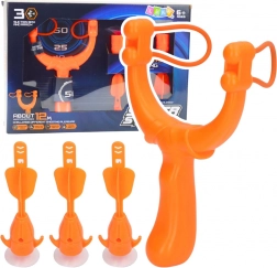 Set za gađanje Super Strike – praćka sa strelicama s vakumom, 3 kom