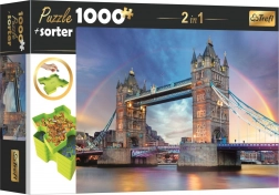 Trefl puzzle Tower Bridge London 1000 komada s sorterom