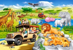 Castorland puzzle Avantura na safariju MAXI 40 dijelova