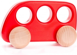 Drveni crveni autobus Bajor