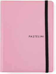 Blok s prstenima A6 Pastelini s dvostrukom skrivenom spiralom