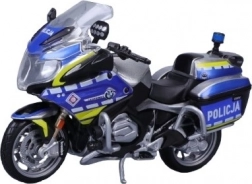 Metalni model poljskog policijskog motocikla 1/18