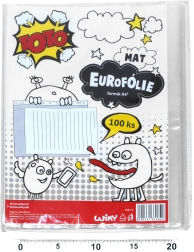 Prozirna viseća mapa U formata A4, mat