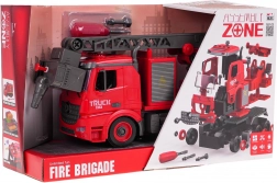 Rotirajuća vatrogasna postrojba sa zvučnom i vodenom funkcijom