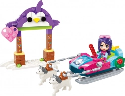 Qman Cherry saonice za vuču s Aljaske građevni set